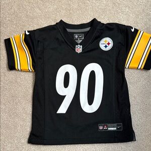Nike Kids Black and Yellow NFL Jersey